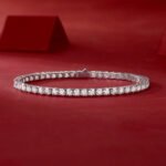 Unique Luxury Fashion Mosan Diamond S925 Silver Bracelet - Image 6