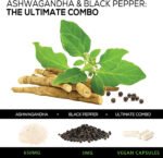 Ashwagandha Supplements Capsules Vegan Stress Relief Immune Support Supplement Balanced Energy Levels And Mood Organic - Image 3