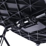 Iron Plastic Folding Service Cart - Image 3