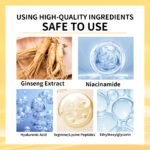 EELHOE Ginseng Essence For Fading Fine Lines, Firming Face, And Moisturizing Skin Serum - Image 4