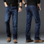 High Elastic Men's Straight Loose Spring And Autumn Jeans - Image 7
