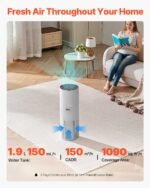 Air Purifier 1090True HEPA 11 Filter Air Cleaner For Home Large Room - Image 4