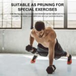 15LB 2 HDRS Rubber Coated Solid Cast Iron Dumbbells, Not Shipped On Weekends - Image 5