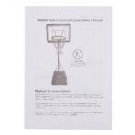 PVC Transparent Board Basket Frame Adjustable 115-135cm Basketball Stand - Image 6
