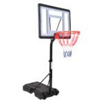 PVC Transparent Board Basket Frame Adjustable 115-135cm Basketball Stand - Image 10