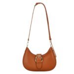 Fashion Los Angeles 0386 Series Women's Shoulder Bag Black Brown - Image 7