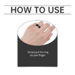 Houkea Body Care Ring Ring Body Comfort Women's Everyday Portable Fashion Trend Accessory - Image 3