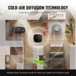 VEVOR Scent Air Machine For Home, With Cold Air Technology, Waterless Smart Essential Oil Diffuser With USB & Battery Powered, Cover Up To .Ft For Living Room, Bath Room, Spa - Image 3