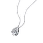 Dynamic - A Fashionable And Trendy Jewelry Necklace Pendant Set With 1-carat Moissanite S925 Sterling Silver And Platinum Plating - Image 4
