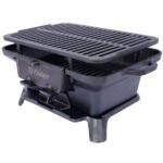 Outdoor Oval Cast Iron Grill - Image 5