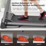Home Use Easy Folding Treadmill,1.5HP Electric Running,Jogging Walking Machine - Image 8