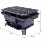 Outdoor Oval Cast Iron Grill - Image 2