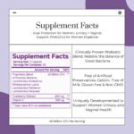 Vaginal Probiotics Women Ph Balance Pills Female Gut Health Prebiotics 60 Billion CFU Capsules Digestive Urinary Tract Support - Image 6