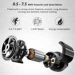 Home Use Easy Folding Treadmill,1.5HP Electric Running,Jogging Walking Machine - Image 9