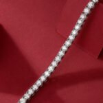 Unique Luxury Fashion Mosan Diamond S925 Silver Bracelet - Image 7
