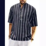 Summer Men's Clothing Short Sleeve Shirt - Image 4