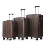 20   24  28  3 Pcs Set In ABS Spinner Wheel Luggage, Carry On Suitcase, Matching Color, TSA Combination Lock - Image 5