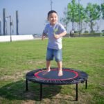 40 Inch Mini Exercise Trampoline-Indoor Fitness Rebounder Trampoline Safety Pad - Image 10