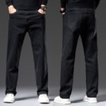 High Elastic Men's Straight Loose Spring And Autumn Jeans - Image 10